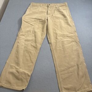 PANTS FR Carhartt Beige 36x30 SEE PICS Flame Resistant Beige FRB159 GKH